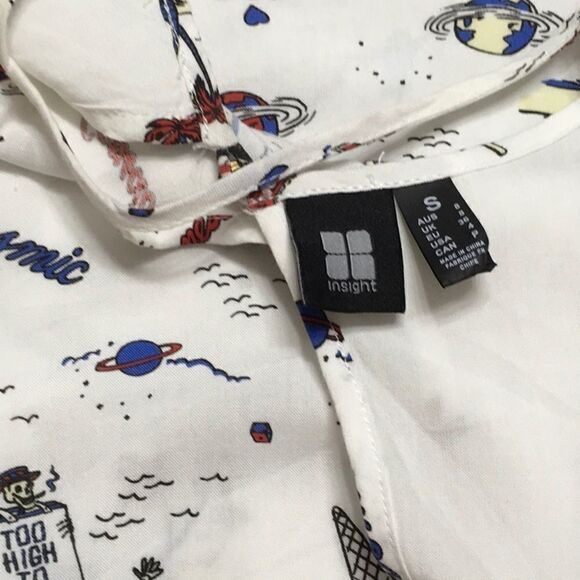 INSIGHT cosmic paradise dress/coverup. New - Picture 6 of 6